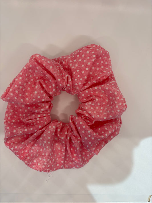 Polka dot charm XL scrunchie