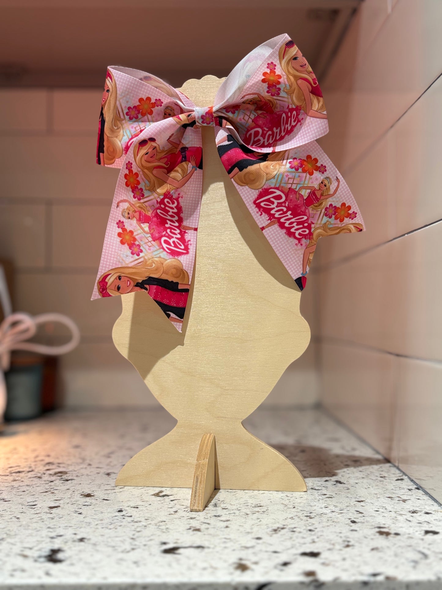 barbie cheer bow