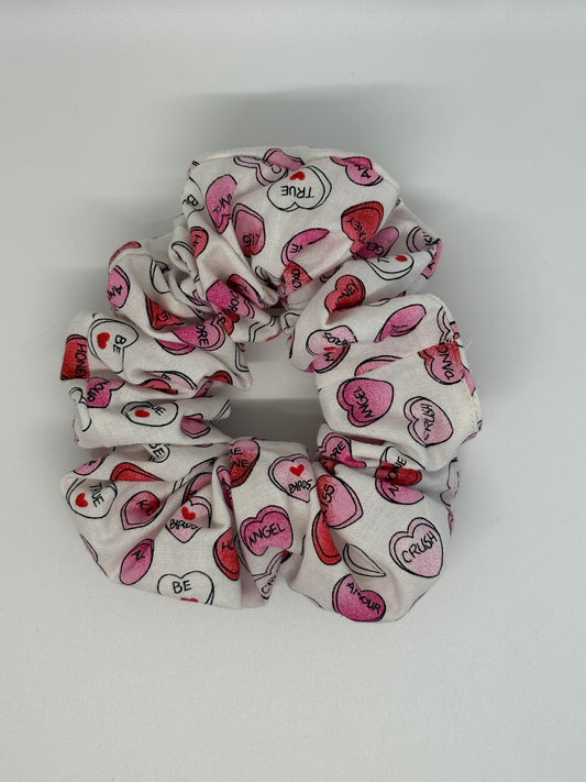 Candy love mini scrunchie