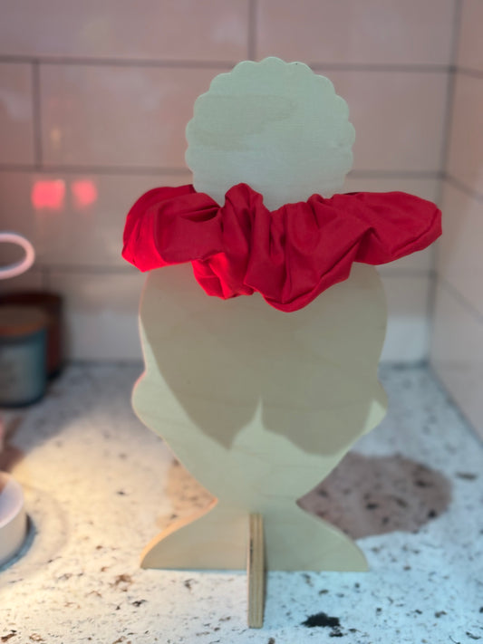 scarlet flame XL scrunchie