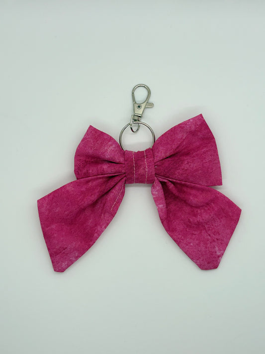 pink key chain
