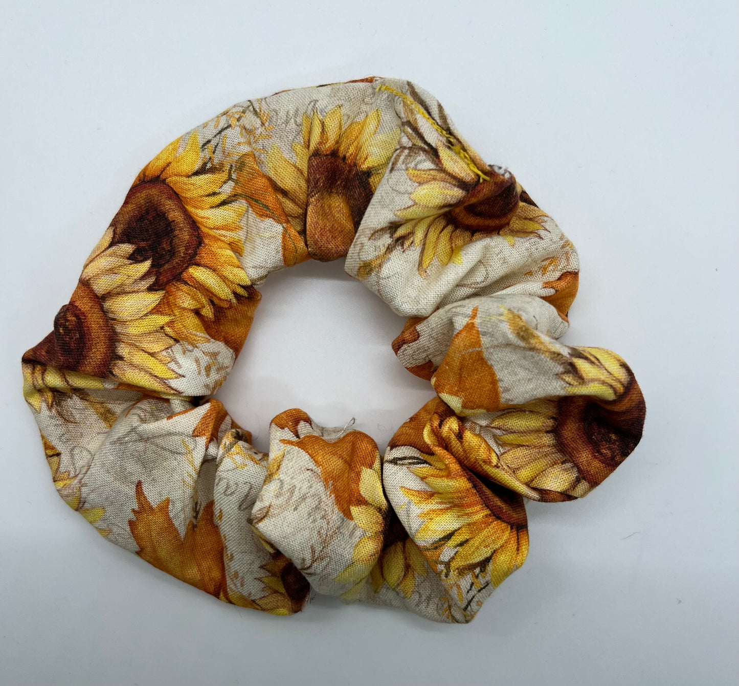 Fall Leaves Mini Scrunchie