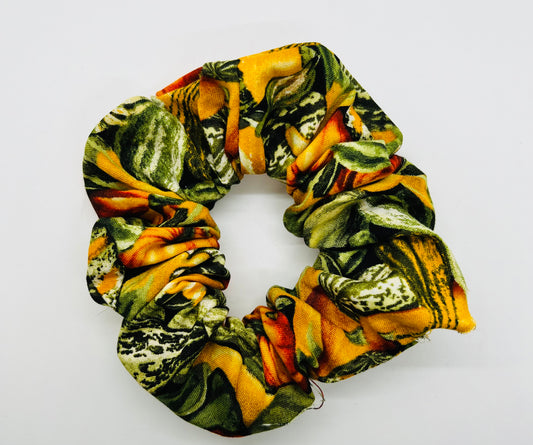 Pumpkin and Gourds Mini scrunchie