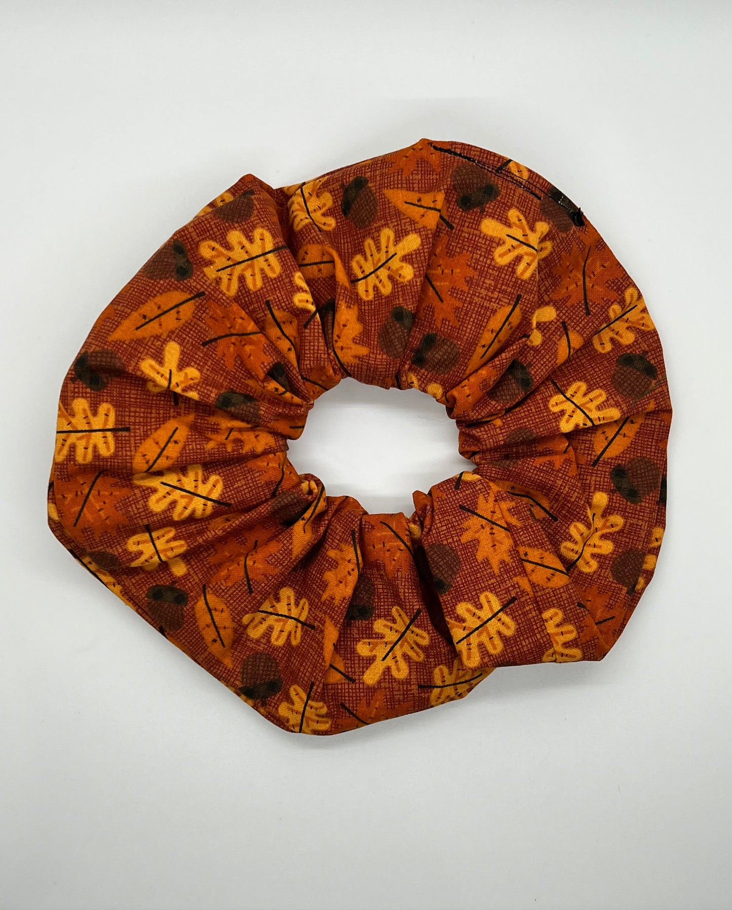 Autumn Acorns XL scrunchie