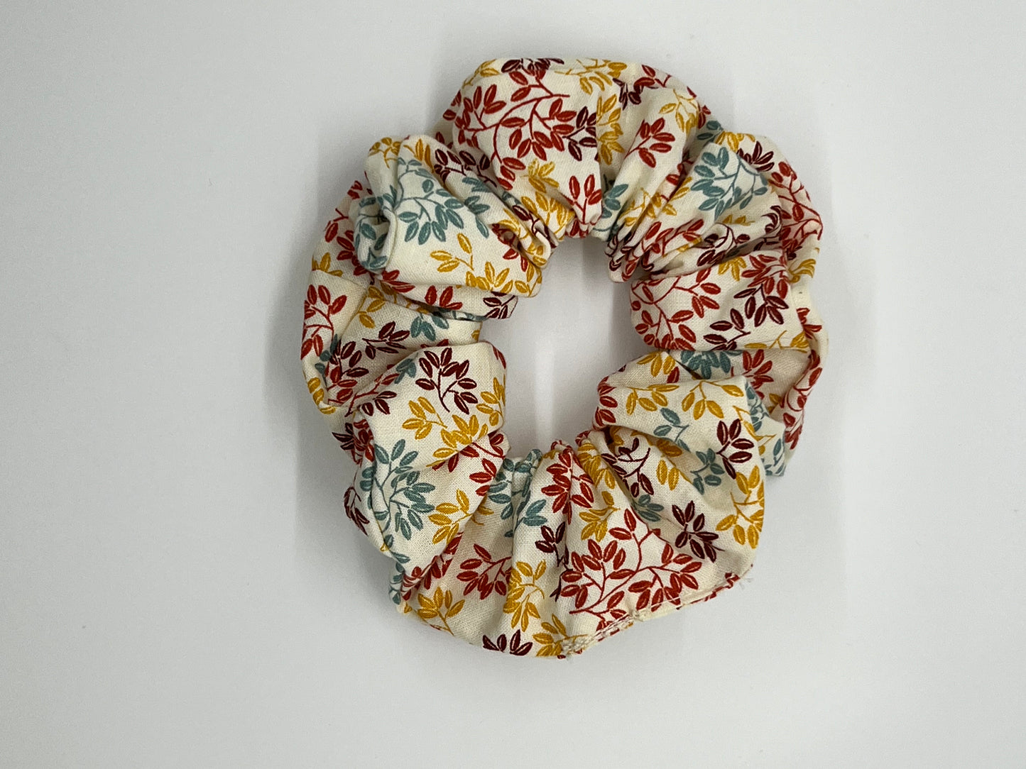 Autumn Leaves Mini scrunchie