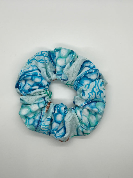 Ocean Voyage Mini Scrunchie