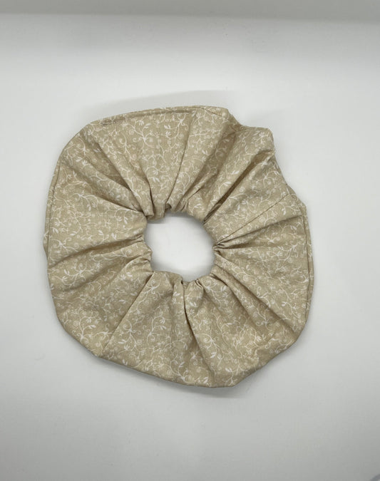 Cream Whispers XL Scrunchie