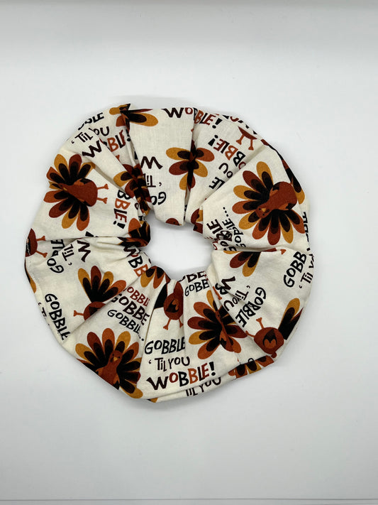 Turkey Day Fun XL Scrunchie