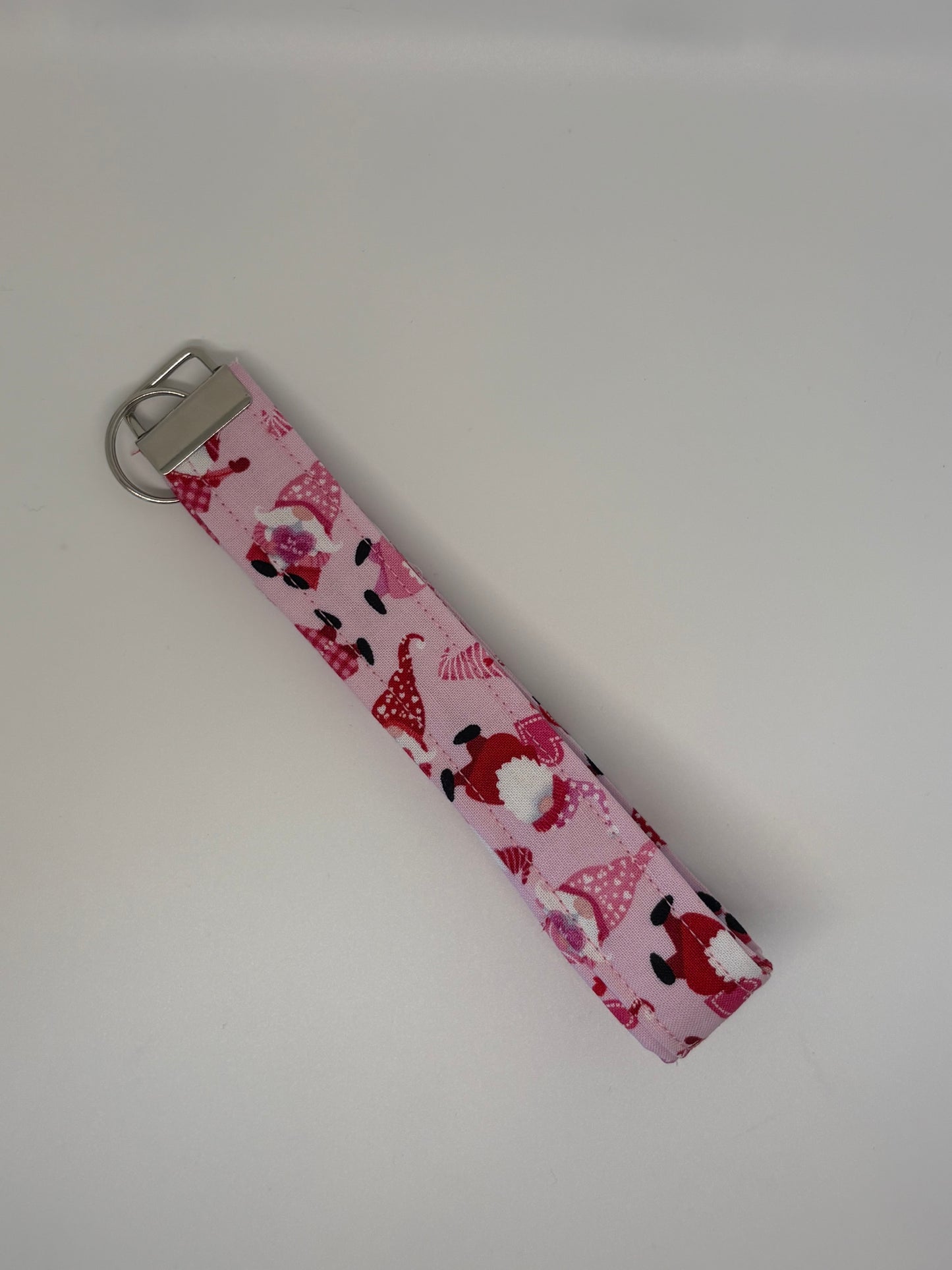 Heart Gnome Key Fob