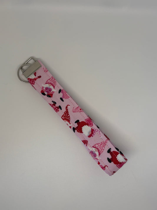 Heart Gnome Key Fob